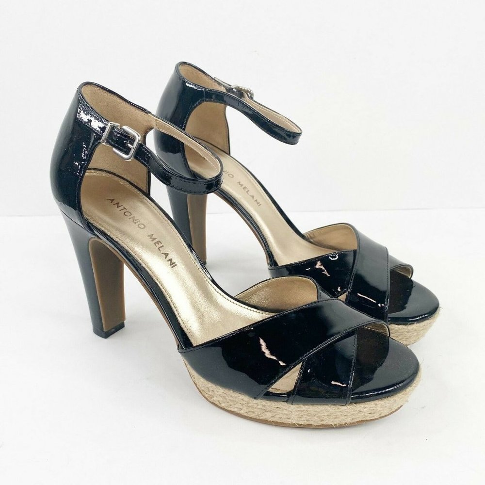Antonio Melani Mila Block Heel Espadrille Pumps 8
